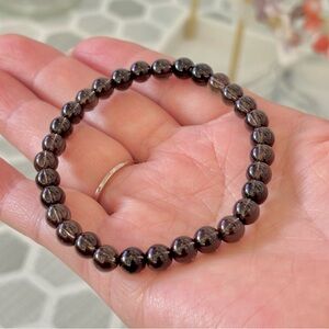 NEW Smoky Quartz Crystal/Gemstone bracelet